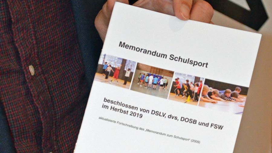 „Memorandum Schulsport“ in neuer Fassung